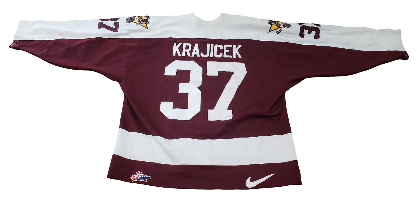 Lucas Krajicek game worn jersey