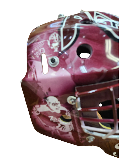 Liam Sztuska goalie helmets