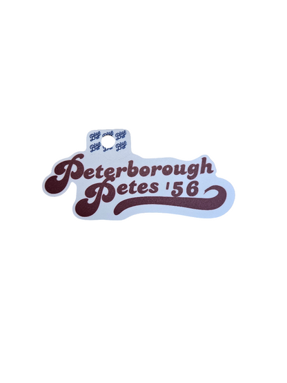 Peterborough Petes groovy '56 sticker