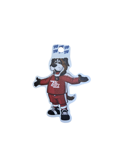 Peterborough Petes Roger the Mascot sticker