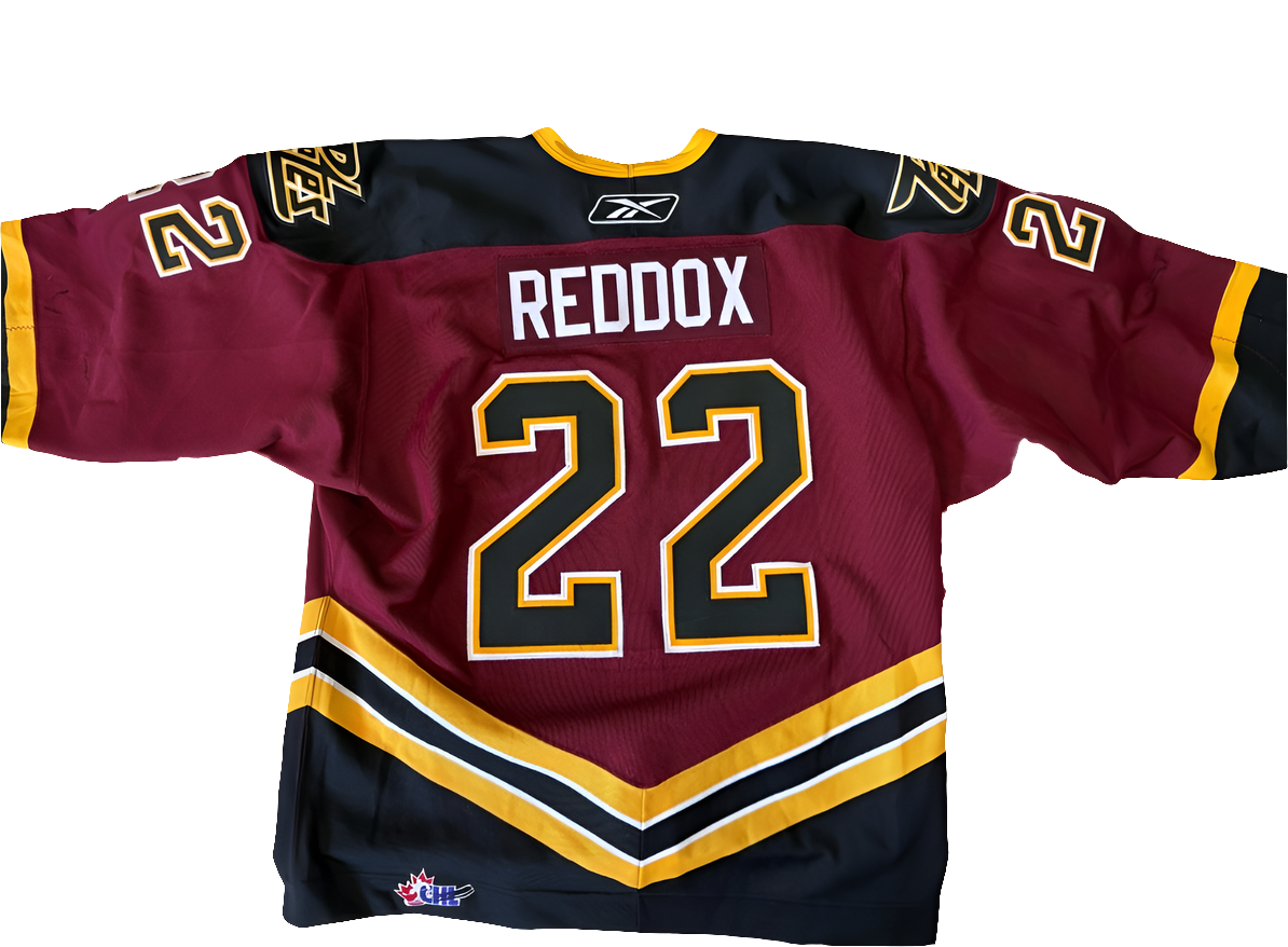 Liam Reddox alternate game worn jersey