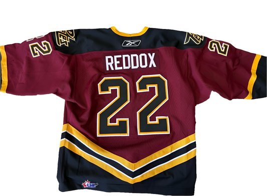 Liam Reddox alternate game worn jersey