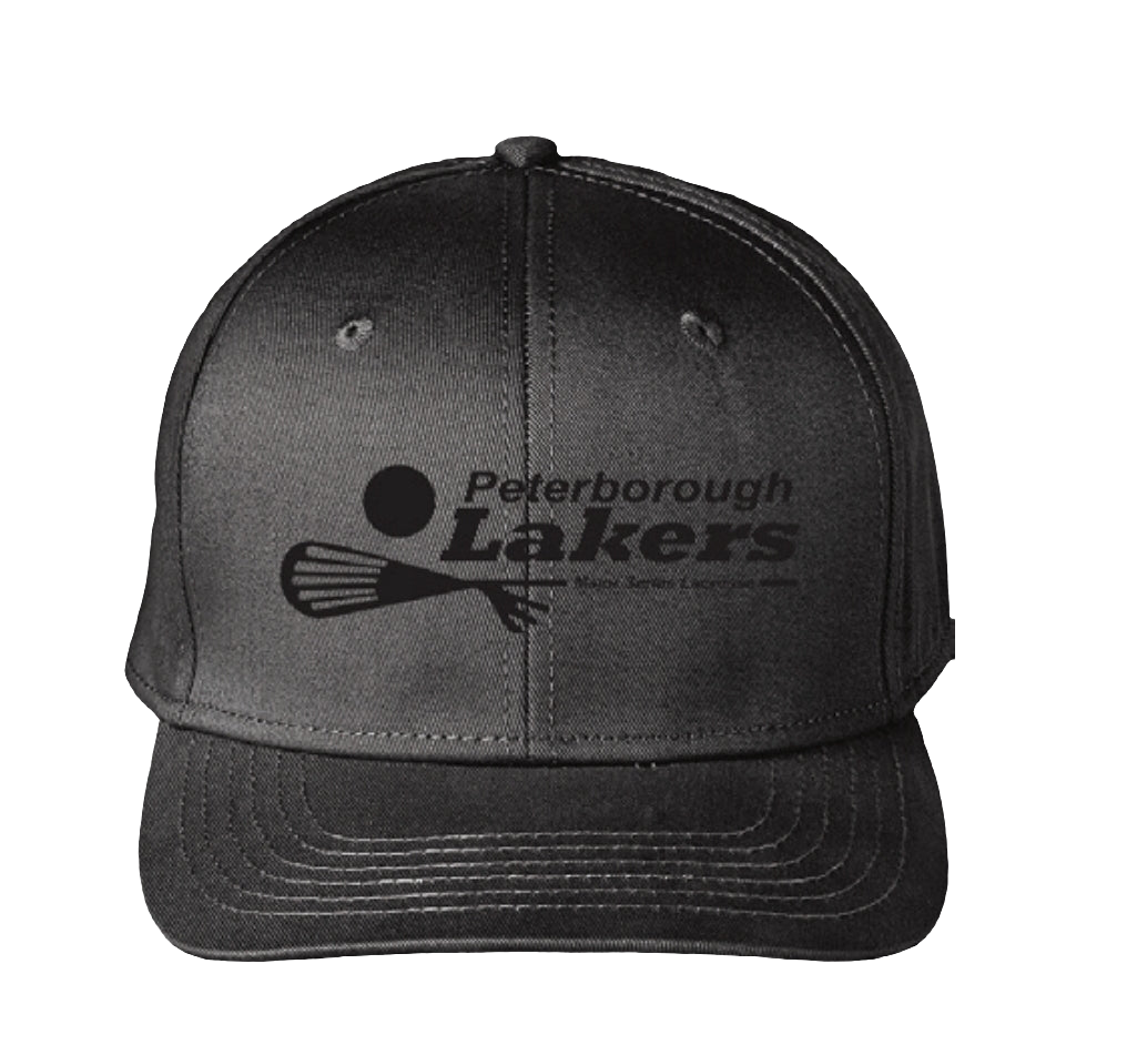 Peterborough Lakers Bardown snapback black on black
