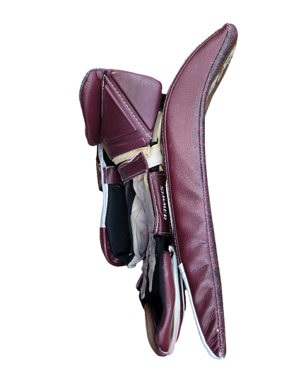 Team issued goalie blocker