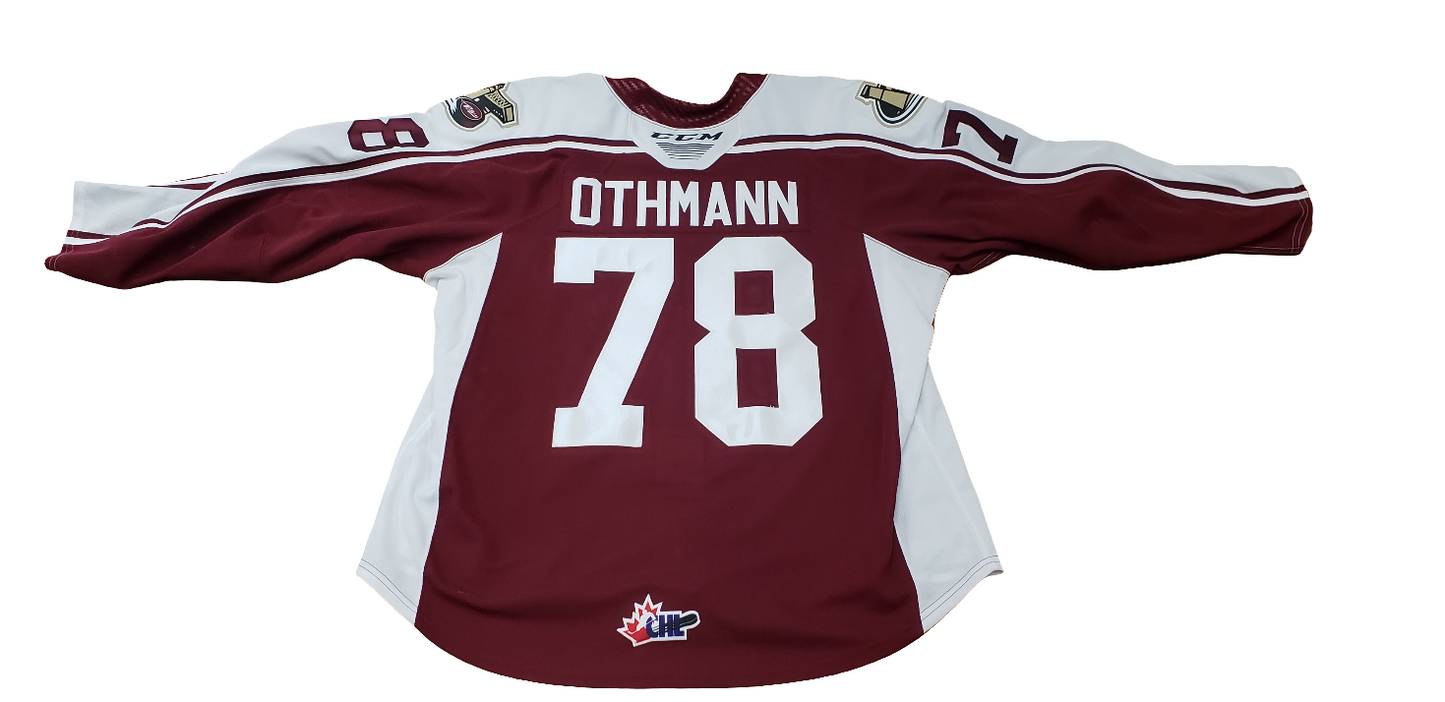 2022-23 Brennan Othmann game worn playoff jersey