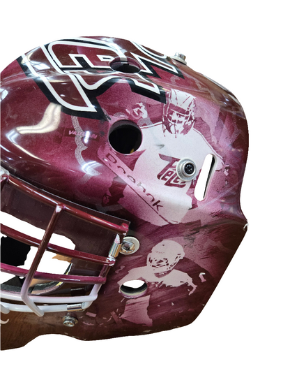 Liam Sztuska goalie helmets