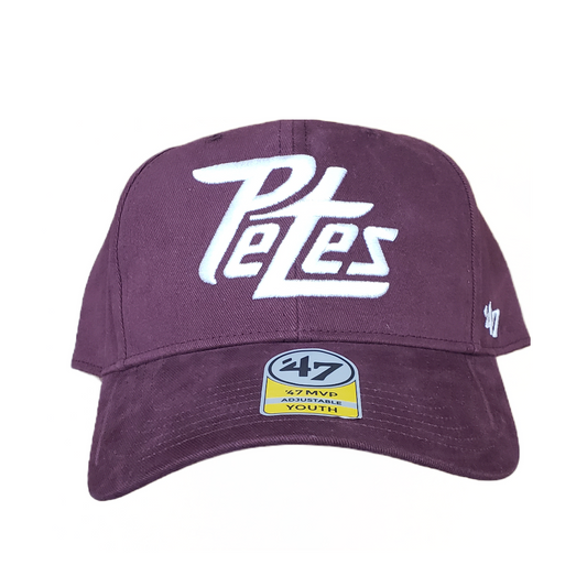 Peterborough Petes '47 MVP youth velcro back