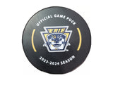 Official OHL Game puck 2023-24 Erie Otters from the Petes store