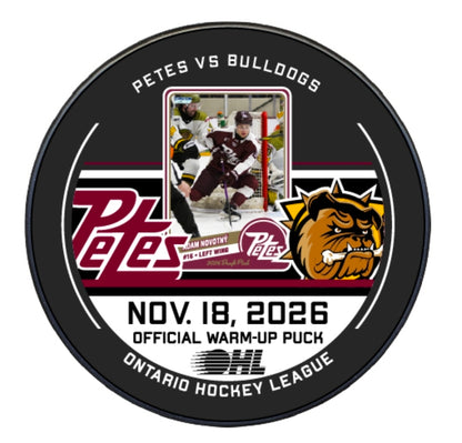 2026-27 Petes warm-up pucks