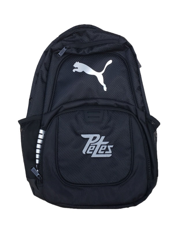 Peterborough Petes Puma Challenger embroidered logo performance backpack