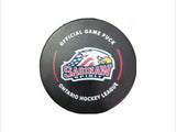 Official OHL Game puck 2023-24 Saginaw Spirit from the Petes store