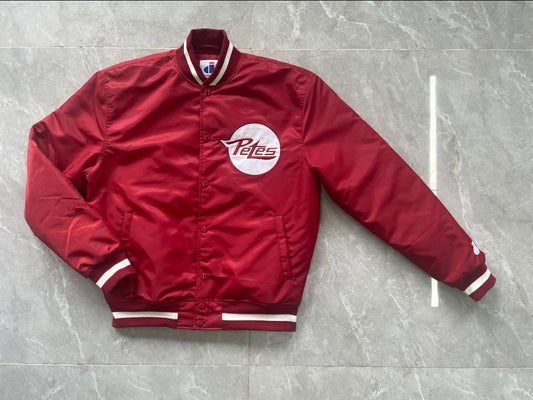 Peterborough Petes Dynasty retro Satin jacket