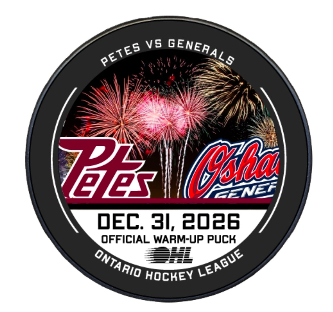 2026-27 Petes warm-up pucks
