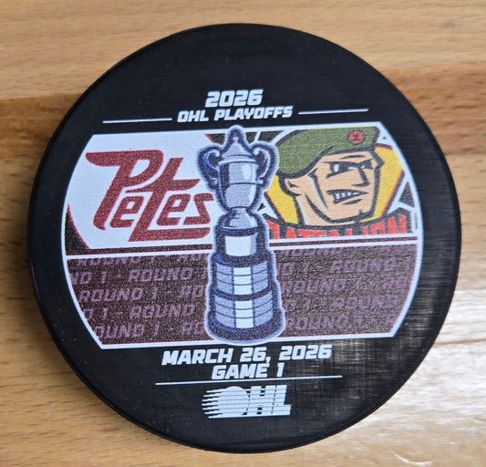 2026 Playoff Warm up pucks