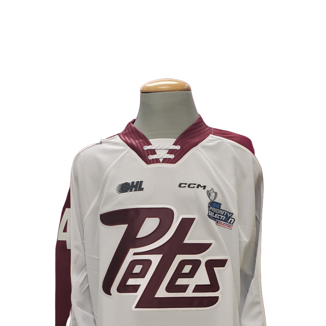 OHL 2024 Priority Selection draft day jersey