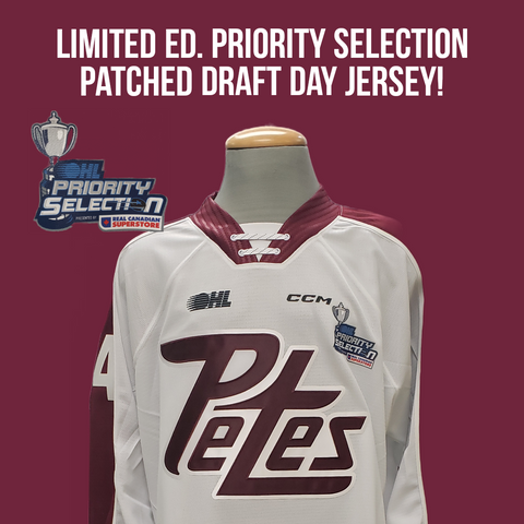 OHL 2024 Priority Selection draft day jersey