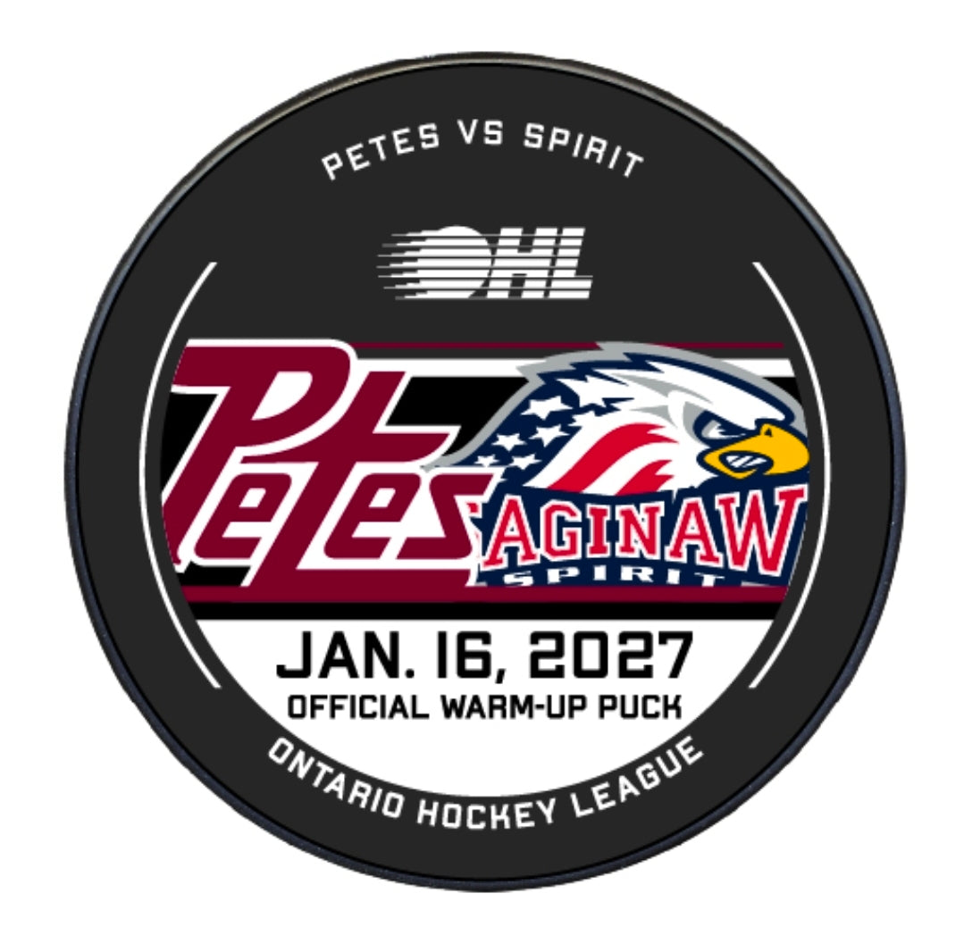 2026-27 Petes warm-up pucks