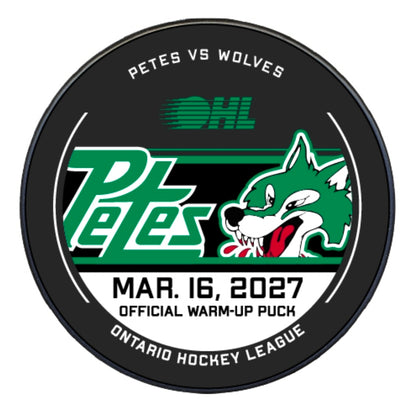 2026-27 Petes warm-up pucks