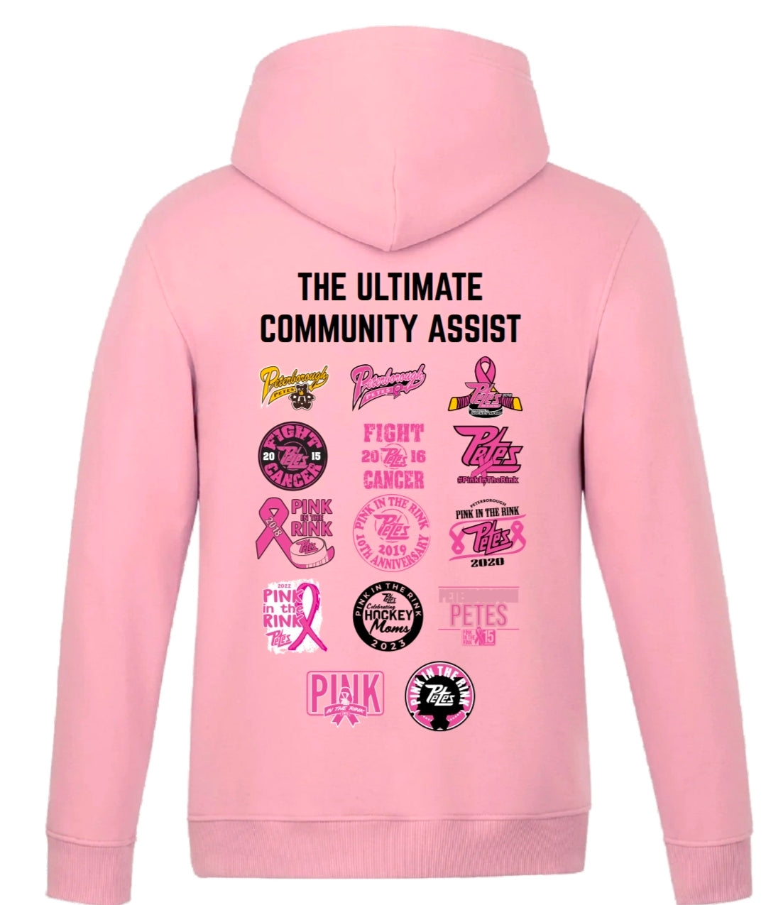 2026 Pink in the Rink hoodies