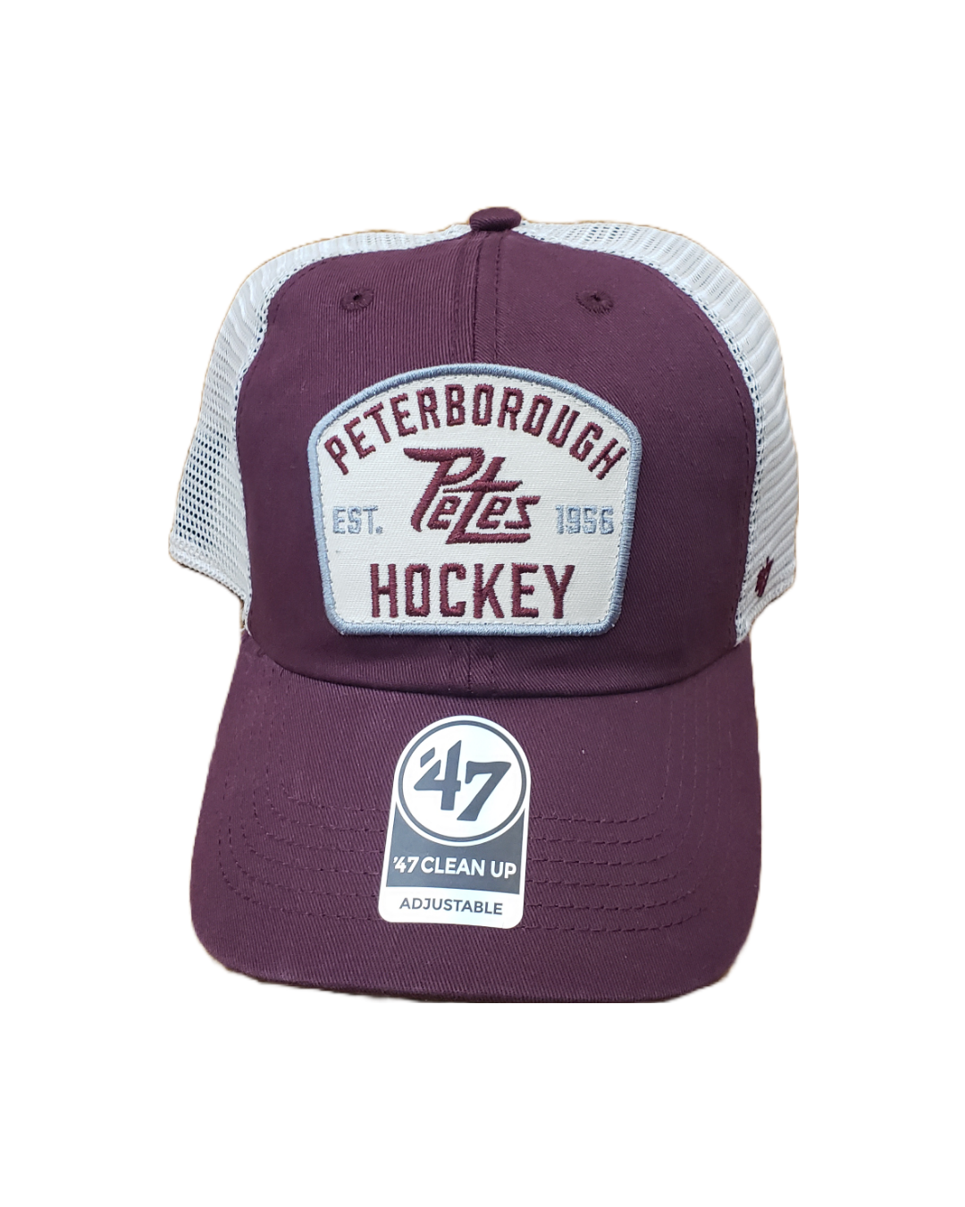 Peterborough Petes '47 Clean Up McCall meshback snap