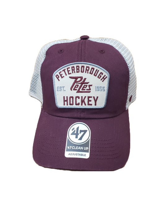 Peterborough Petes '47 Clean Up McCall meshback snap