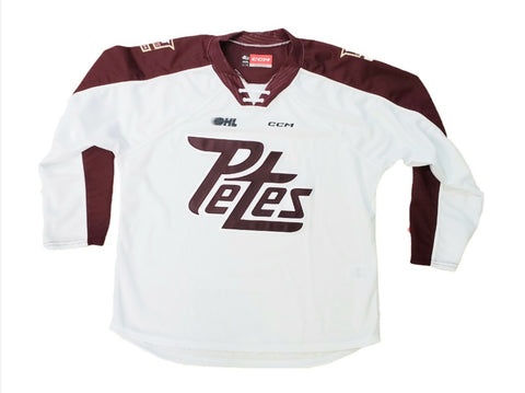 Reebok Peterborough Petes 50th KALETA #27 OHL CHL Hockey Jersey