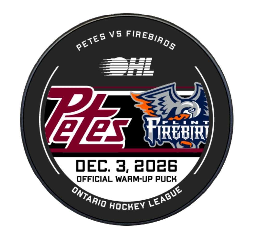 2026-27 Petes warm-up pucks