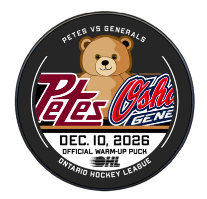 2026-27 Petes warm-up pucks