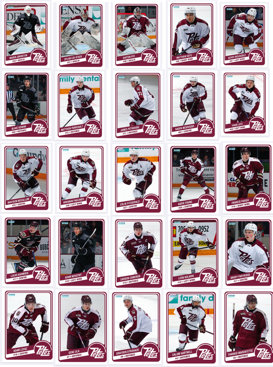 2025-26 Peterborough Petes Team Set