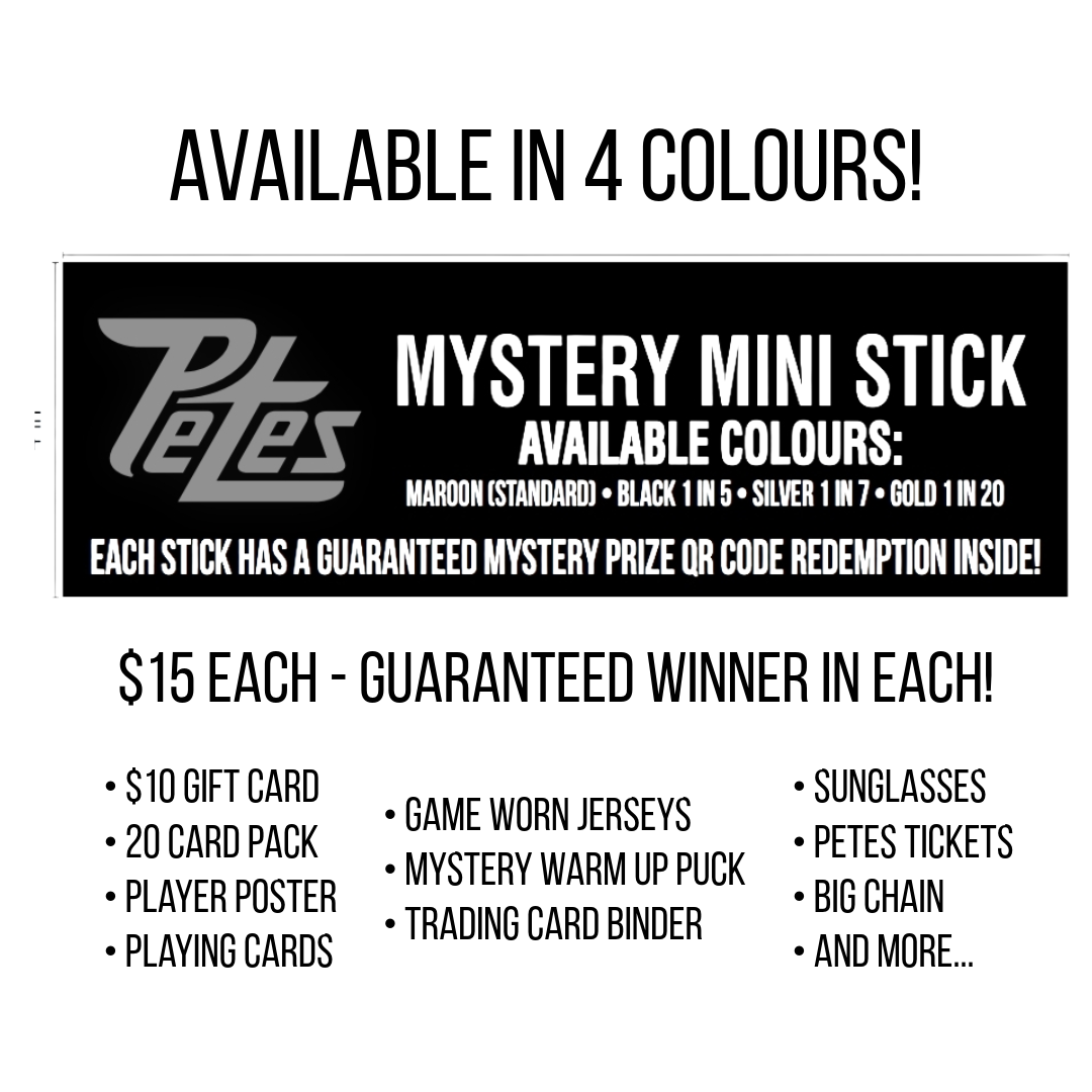 Mystery player mini sticks!