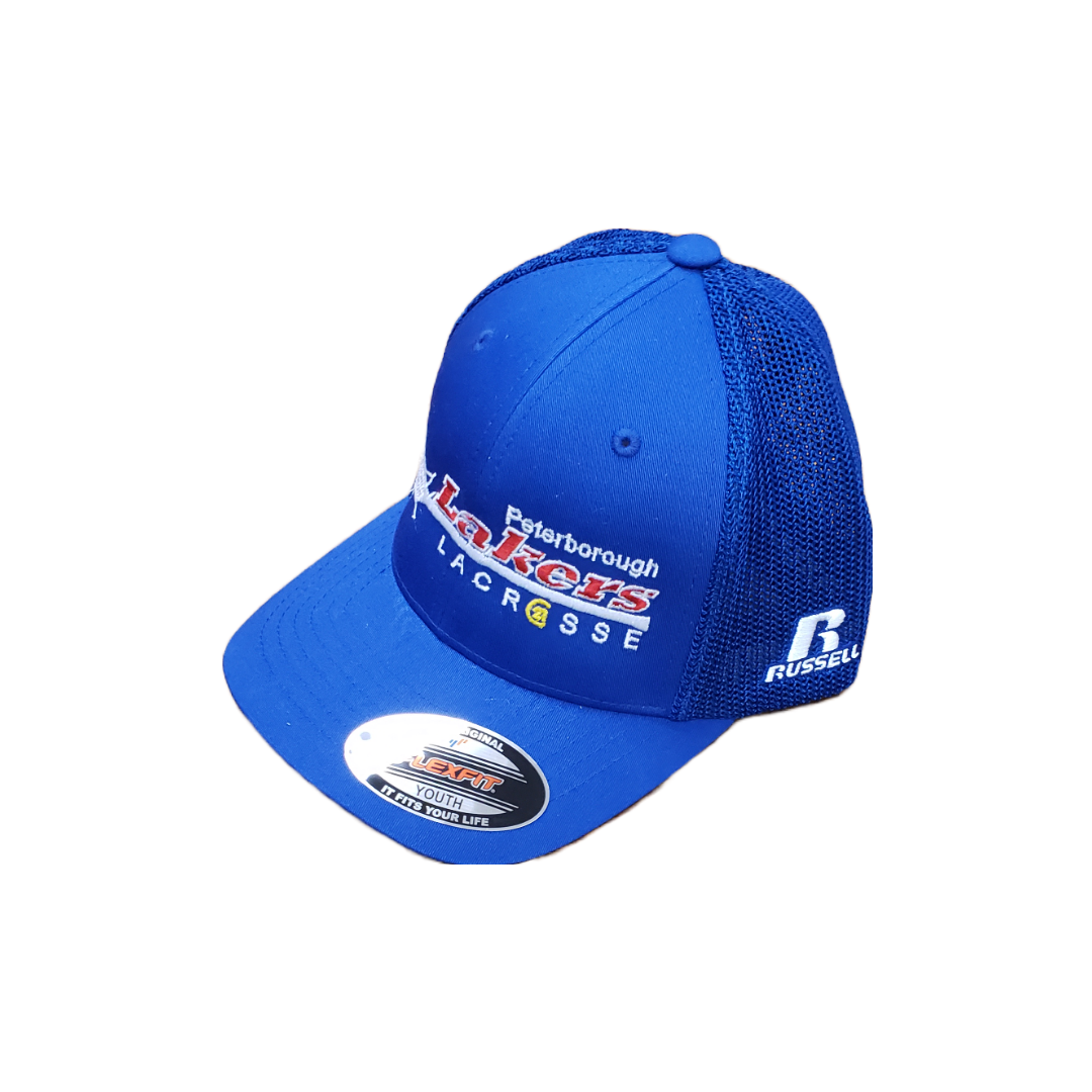 Peterborough Lakers youth Flexfit Russell Athletics snapback Blue