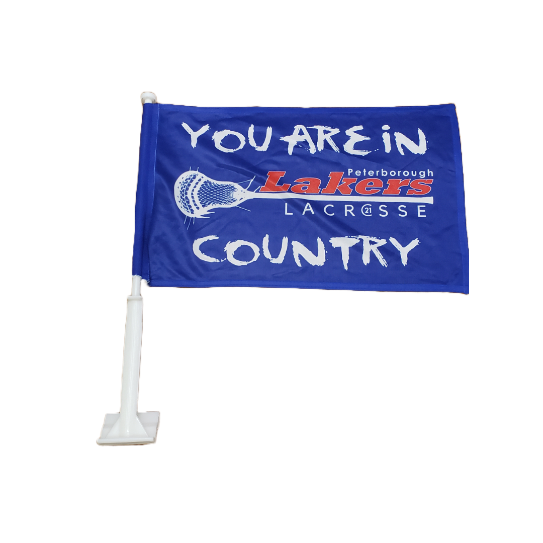 Lakers Country car flags – Petes Souvenir Store