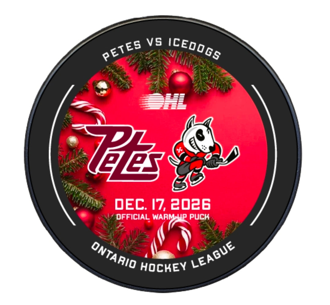 2026-27 Petes warm-up pucks
