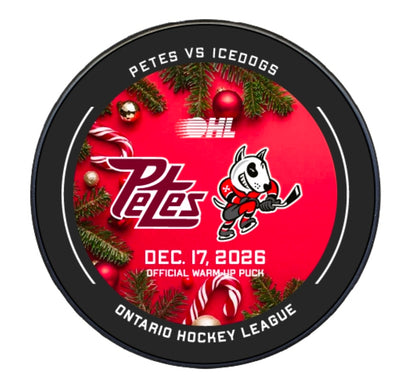 2026-27 Petes warm-up pucks