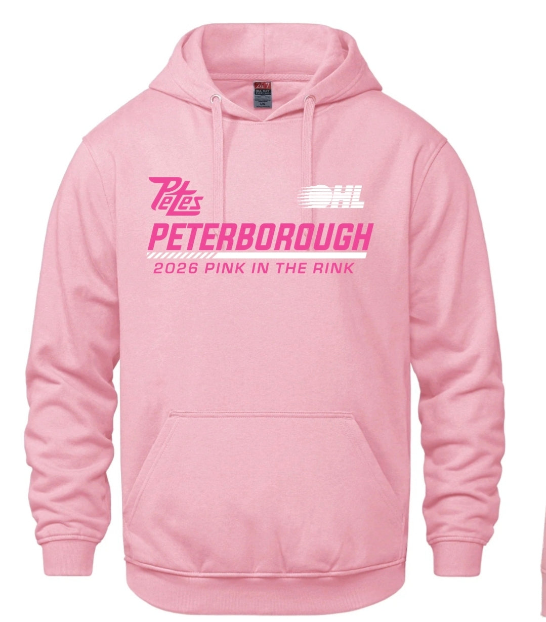 2026 Pink in the Rink hoodies