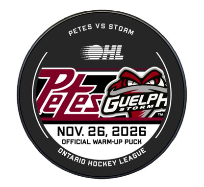 2026-27 Petes warm-up pucks