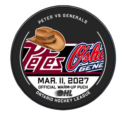 2026-27 Petes warm-up pucks