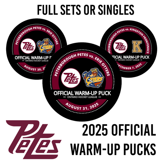 Game night & full set warm-up pucks