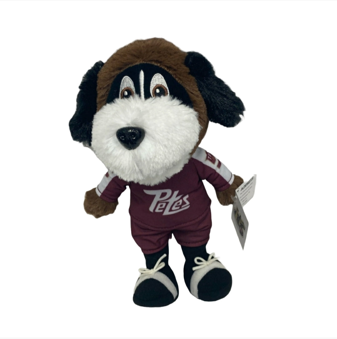 Peterborough Petes Roger the mascot plush stuffed animal