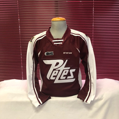 Youth CCM Quicklite Maroon Jersey