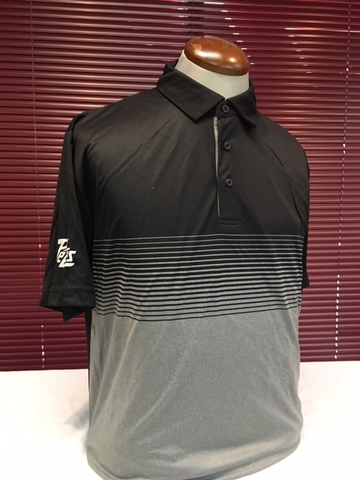 Faded Stripe Golf Shirt